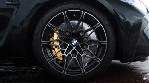 BMW M3 Competition alloy wheel.